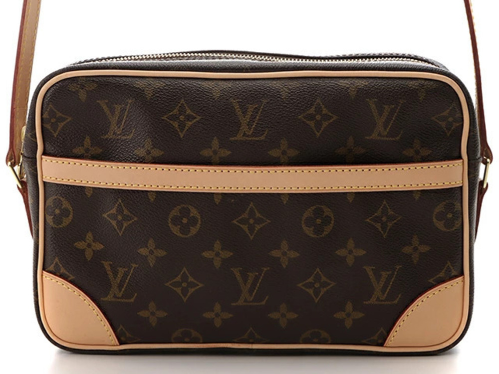 LOUIS VUITTON Trocadero Monogram Shoulder Bag HU
